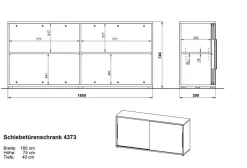 Germania Schiebetürenschrank Mailand