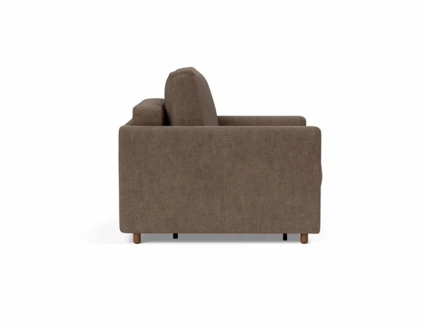 Outlet INNOVATION LIVING Schlafsessel Neah Slim Cedar Brown