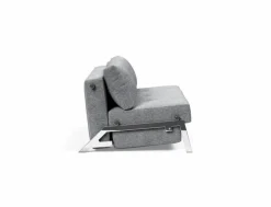New INNOVATION LIVING Schlafsofa Cubed Chrom Granit