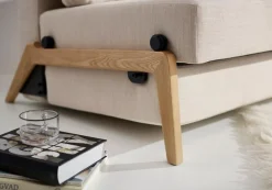 Sale INNOVATION LIVING Schlafsofa Cubed Eiche Sand Grey