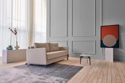 INNOVATION LIVING Schlafsofa Cubed mit Armlehnen Sand Grey