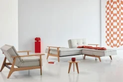 INNOVATION LIVING Schlafsofa Dublexo Frej Eiche