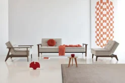 INNOVATION LIVING Schlafsofa Dublexo Frej Raucheiche Natural