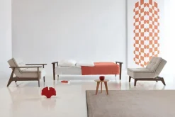 INNOVATION LIVING Schlafsofa Dublexo Frej Raucheiche Natural