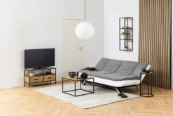 Actona Schlafsofa Faith Grau / Weiß