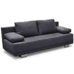 Outlet Schlafsofa Luzio Dunkelgrau