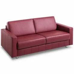 Clearance bali Schlafsofa Maike Dunkelrot