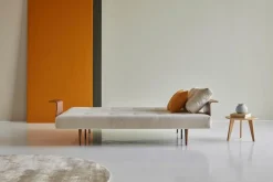 INNOVATION LIVING Schlafsofa mit Armlehnen Recast Plus dunkel