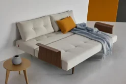 INNOVATION LIVING Schlafsofa mit Armlehnen Recast Plus dunkel
