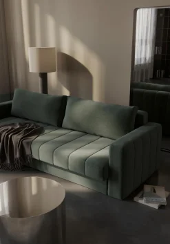 Online INNOVATION LIVING Schlafsofa mit Armlehnen Akello Pine Green