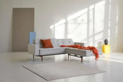 INNOVATION LIVING Schlafsofa mit Armlehnen Dublexo Styletto schwarz