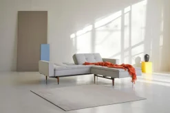 INNOVATION LIVING Schlafsofa mit Armlehnen Dublexo Styletto schwarz