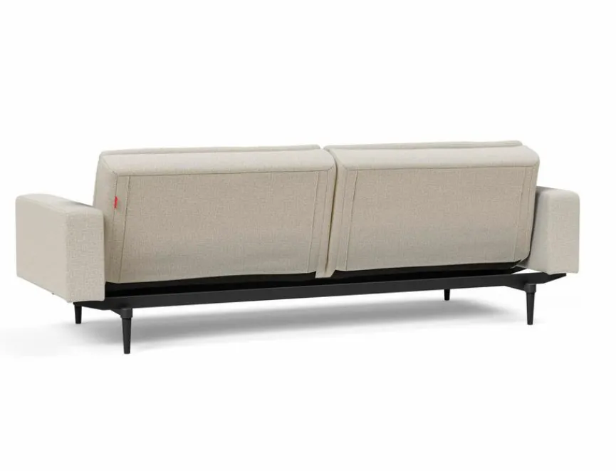 INNOVATION LIVING Schlafsofa mit Armlehnen Dublexo Styletto schwarz