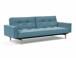 Online INNOVATION LIVING Schlafsofa mit Armlehnen Splitback Stem Light Blue