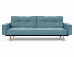 Online INNOVATION LIVING Schlafsofa mit Armlehnen Splitback Stem Light Blue