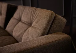 INNOVATION LIVING Schlafsofa mit Armlehnen Dublexo Styletto hell Chocco