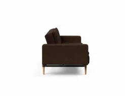 INNOVATION LIVING Schlafsofa mit Armlehnen Dublexo Styletto hell Chocco