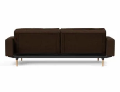 INNOVATION LIVING Schlafsofa mit Armlehnen Dublexo Styletto hell Chocco