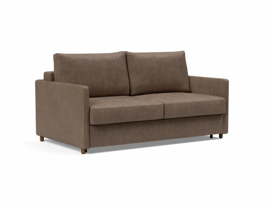 Discount INNOVATION LIVING Schlafsofa Neah Slim Cedar Brown