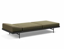 INNOVATION LIVING Schlafsofa Puri Walnuss Forest Green