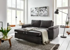 ComfortPlan Schlafsofa Puzzle Black