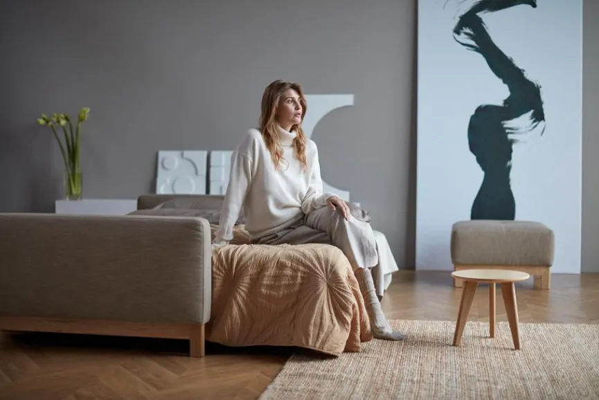 Outlet INNOVATION LIVING Schlafsofa Pyxis Deluxe Excess Mocha