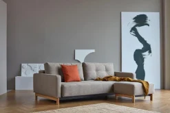 Outlet INNOVATION LIVING Schlafsofa Pyxis Deluxe Excess Mocha