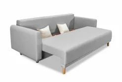 Discount BOOOM Schlafsofa Scandic Silbergrau