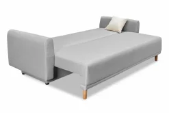 Discount BOOOM Schlafsofa Scandic Silbergrau