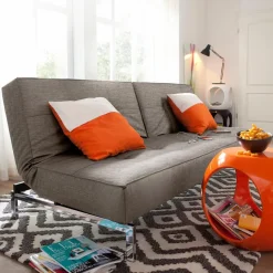Hot INNOVATION LIVING Schlafsofa Splitback Chrom Grey