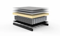 Hot INNOVATION LIVING Schlafsofa Splitback Chrom Grey