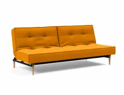 Outlet INNOVATION LIVING Schlafsofa Splitback Styletto hell Curry