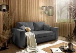 Sale Schlafsofa Toni Cord Grau