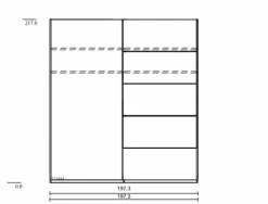 CASEDO Schlafzimmer-Set Burgos 3tlg.