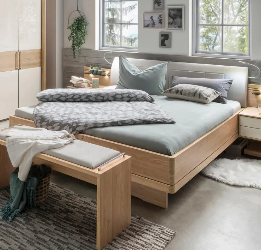 Outlet Wiemann Schlafzimmer-Set Kiruna 4tlg. Champagner