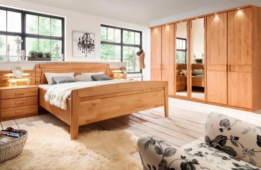 Online Wiemann Schlafzimmer-Set Lausanne 4tlg. Erle