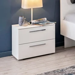 Sale rauch ORANGE Schlafzimmer-Set Montclar-Extra 4tlg. Weiß / Hochglanz