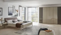 Outlet Musterring Schlafzimmer-Set San Diego 4tlg. Grau