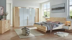 Hot Schlafzimmer-Set Sonus 4tlg. Zirbe