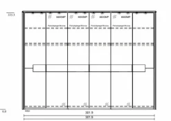 Discount Wöstmann Schlafzimmer-Set WSM 2800 4tlg. Wildeiche