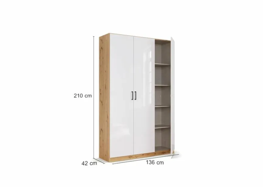 Online rauch BLUE Schrank Allrounder Artisan-Eiche