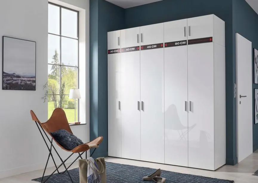 Hot WIMEX Schrank Malta Weiß / Hochglanz