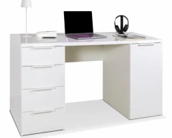 Sale Composad Schreibtisch Espresso Weiß