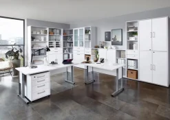 FMD Schreibtisch Calvia, 160 x 80 cm