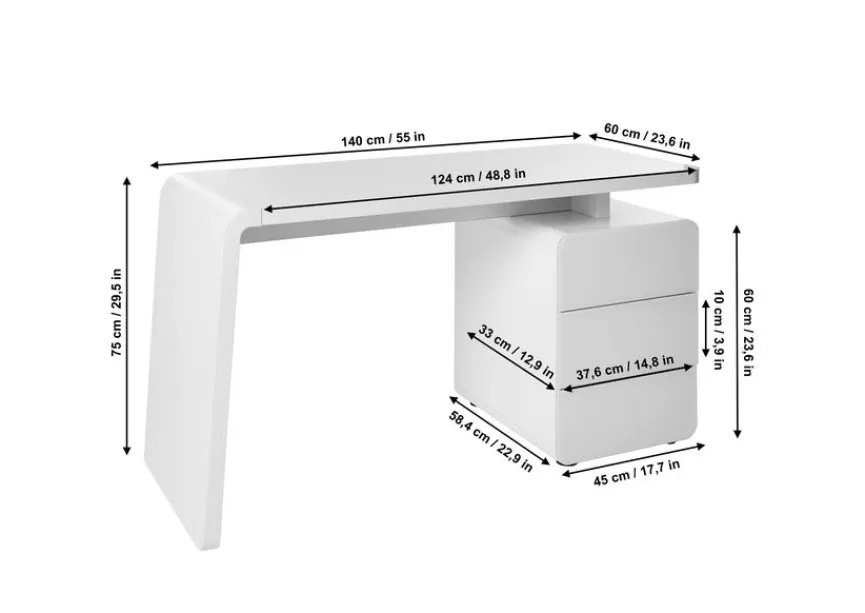 Jahnke Schreibtisch CSL 440