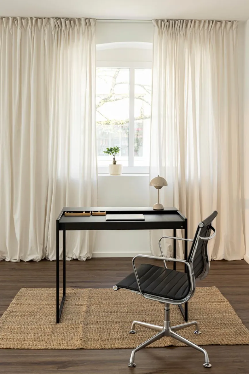 Discount Metallbude Schreibtisch Donna Schwarz