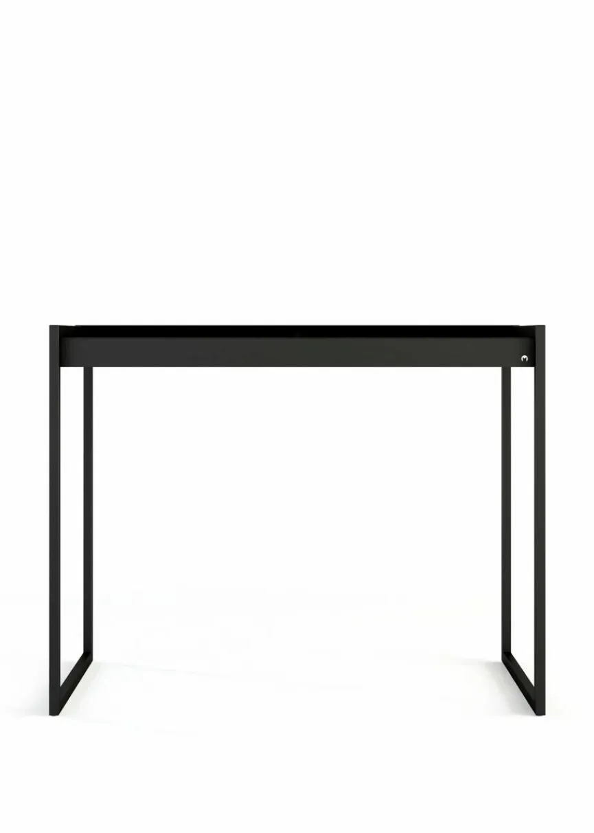 Discount Metallbude Schreibtisch Donna Schwarz