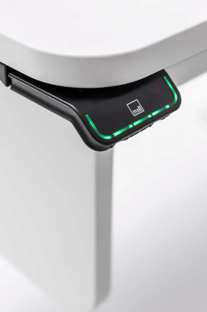 Discount Moll Schreibtisch e-Champion Weiß