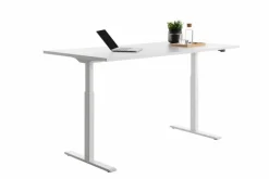 Hot Ergotec Schreibtisch elektrisch 180 x 80 cm Weiß