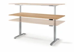 Gradel Schreibtisch elektrisch Durable Office 120 x 80 cm